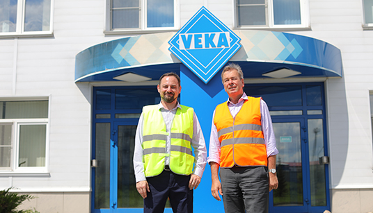 Генеральный Консул Германии посетил предприятие VEKA в Новосибирске