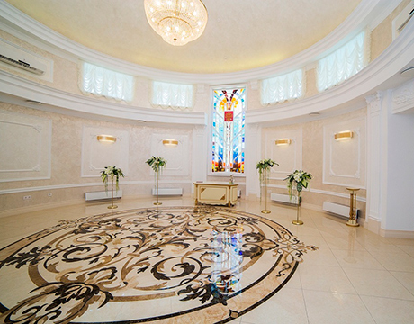 Окна от VEKA украсили Новосибирский Дворец Бракосочетаний