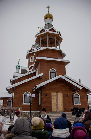 Компания БФК приняла участие в воссоздании храма в Бердске
